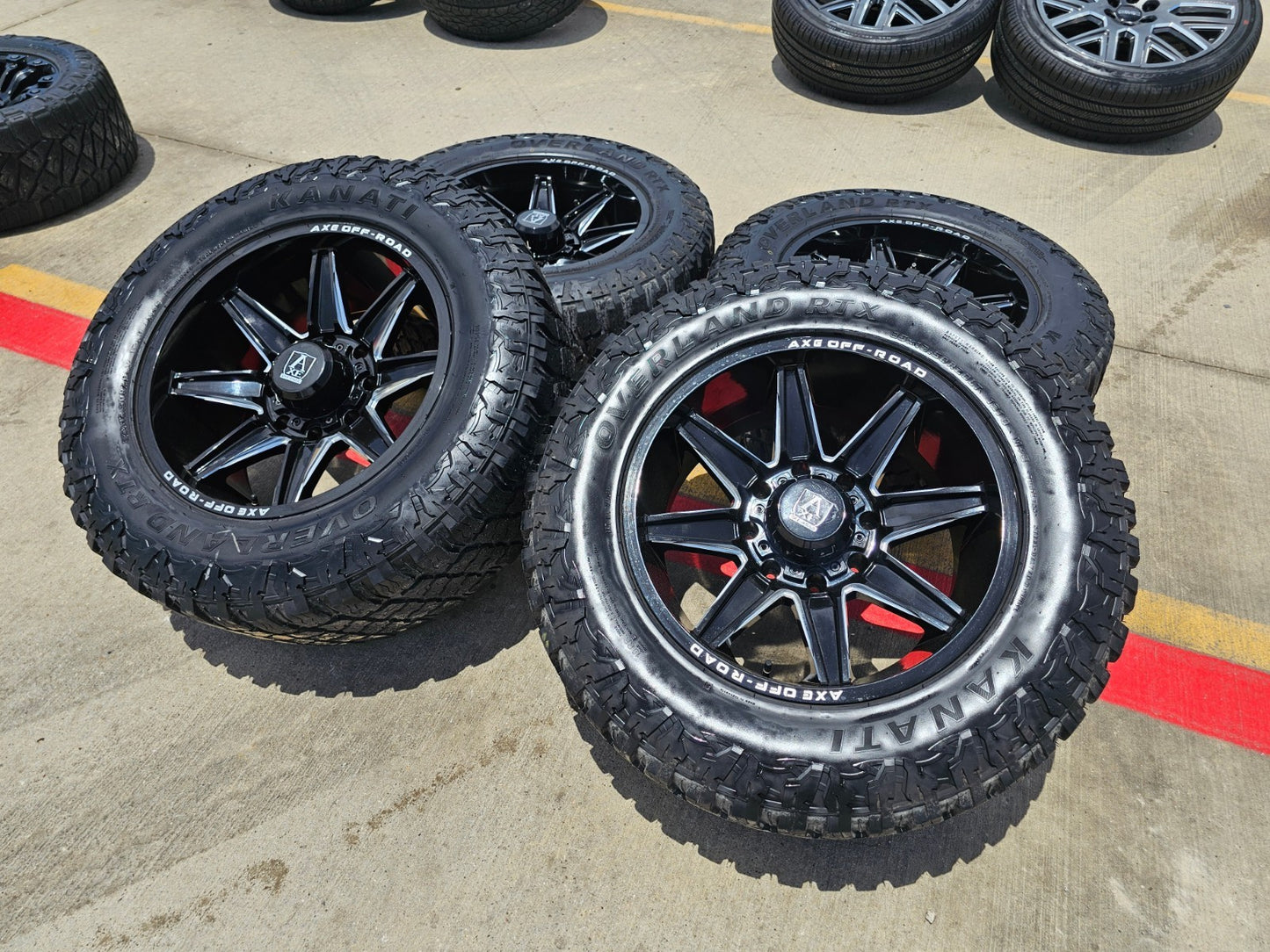 20" 20x10 AXE Off-Road Artemis Chevy Silverado GMC Sierra 2500 rims wheels 8x180