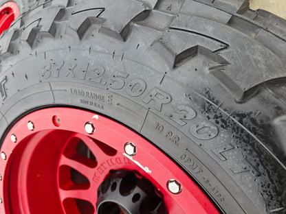 20x12 Method Off Road 305 NV Ford F-250 F-350 rims wheels 8x170 tires TOYO 37"