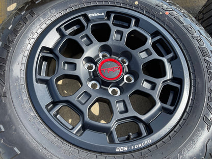 18" Toyota Tundra TRD BBS FORGED OEM black 95458 wheels rims Sequoia FALKEN NEW