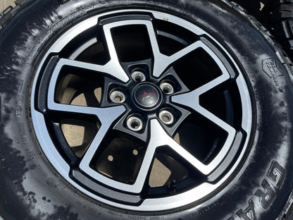 17" Jeep Wrangler Rubicon OEM 95730 9327 wheels rims Gladiator GENERAL A/T
