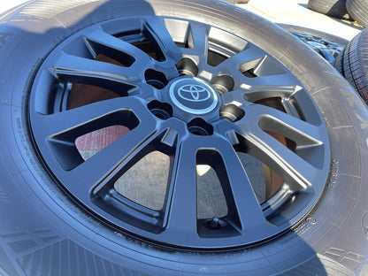 18" Toyota Land Cruiser OEM wheels rims tires Tundra Sequoia 2024 2025 2026 NEW