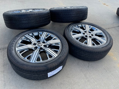 22" Toyota Tundra Sequoia OEM wheels rims 75282 Land Cruiser GX550 SET