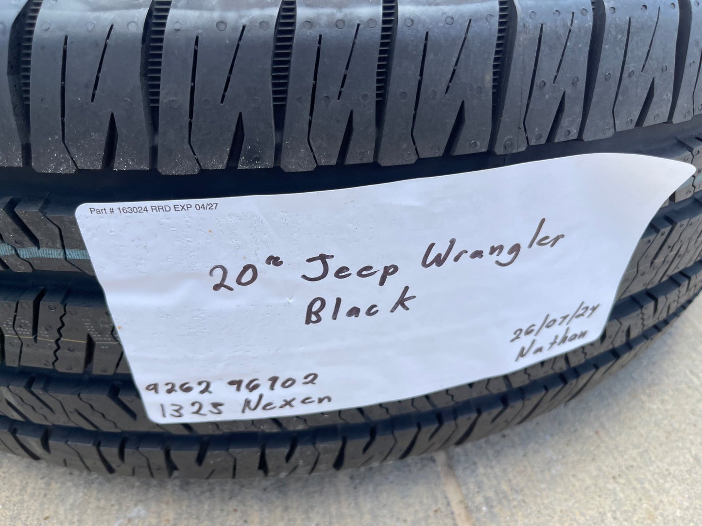 20" Jeep Wrangler HIGH ALTITUDE 9262 96902 OEM wheels rims Gladiator NEW