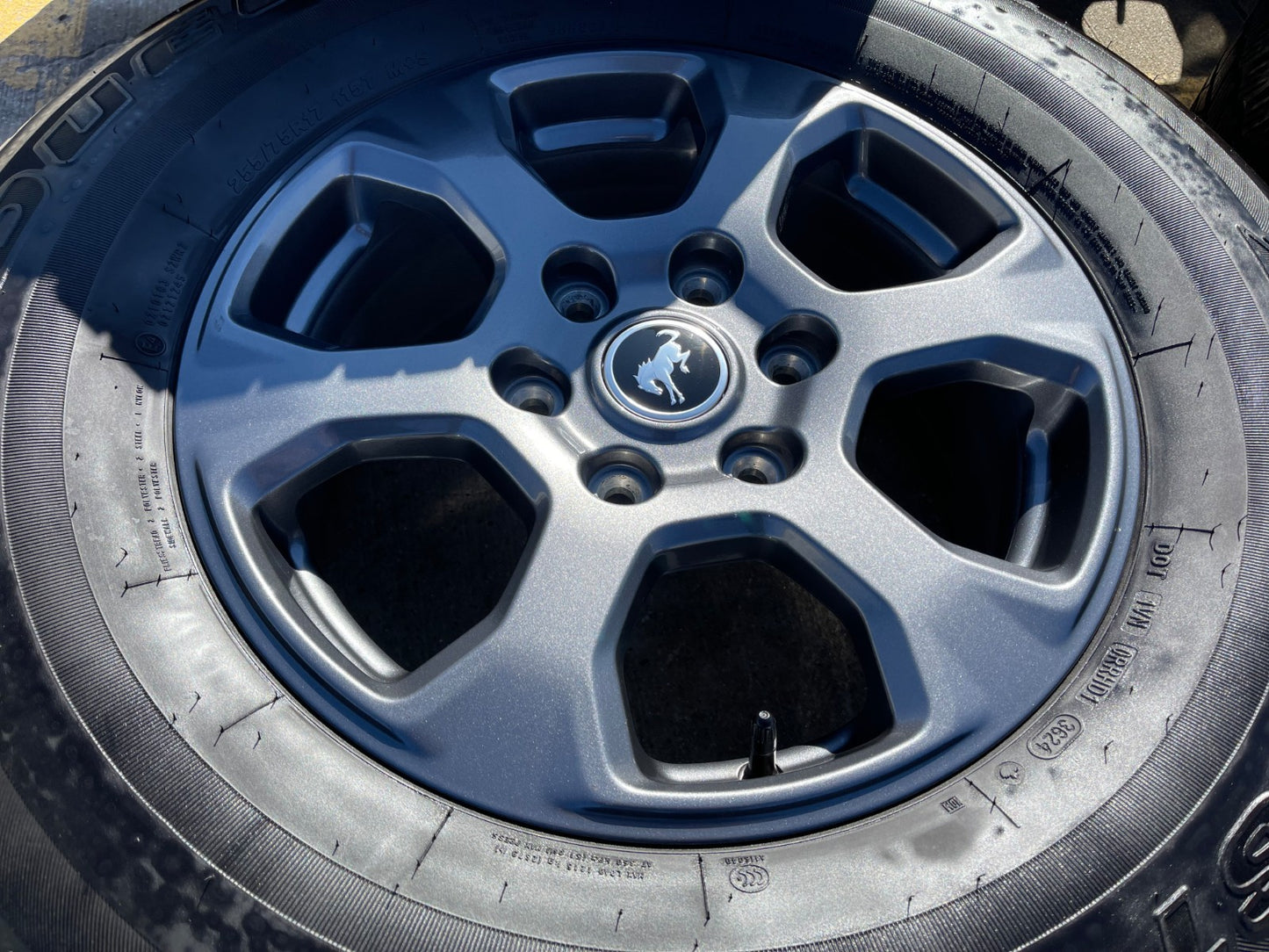 17" Ford Bronco Big Bend wheels rims 10384 OEM Ranger 2023 2024 2025 2026