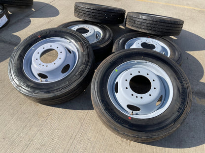 19.5" Ford F-450 Dually F-550 rims wheels RAM 4500 OEM 10x225 CONTINENTAL NEW
