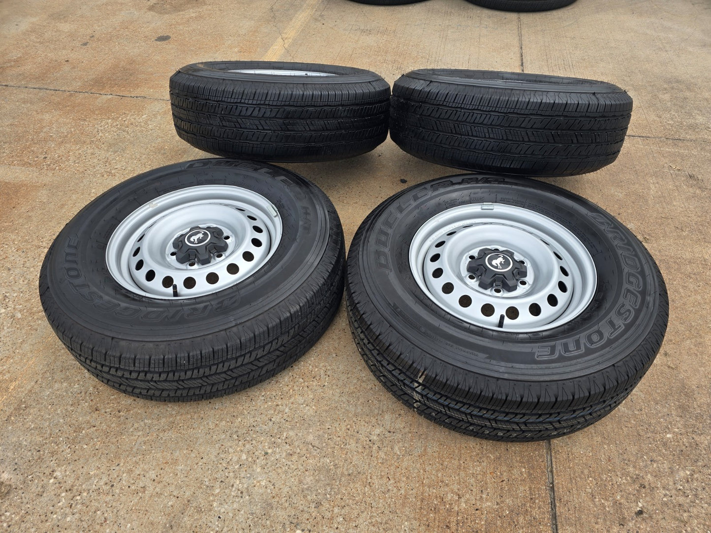 16" Bronco Ford Ranger steel wheels rims tires SET 10226 2022-2027