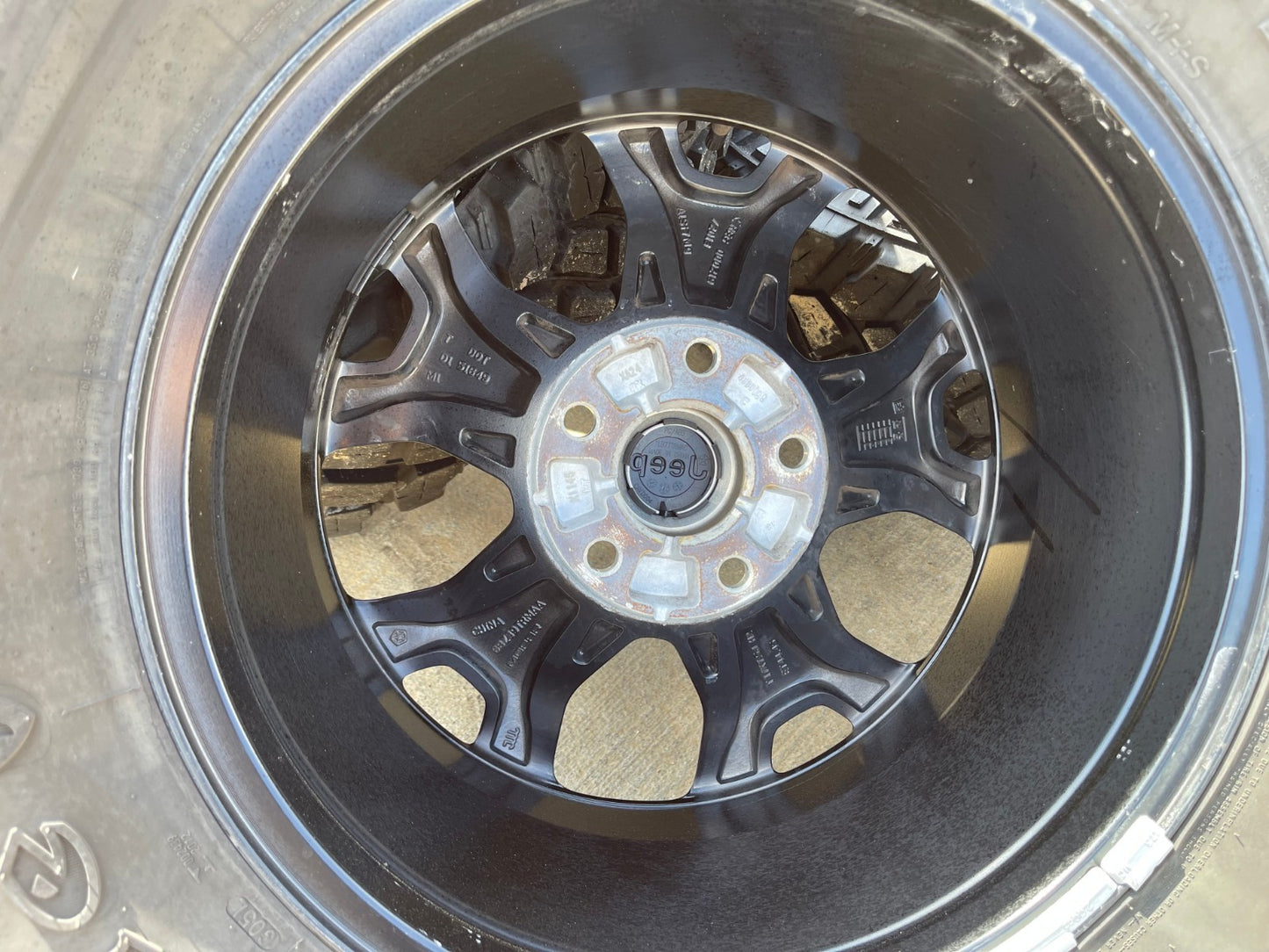 17" Jeep Wrangler Rubicon OEM 9218 wheels rims Gladiator FIRESTONE M/T2