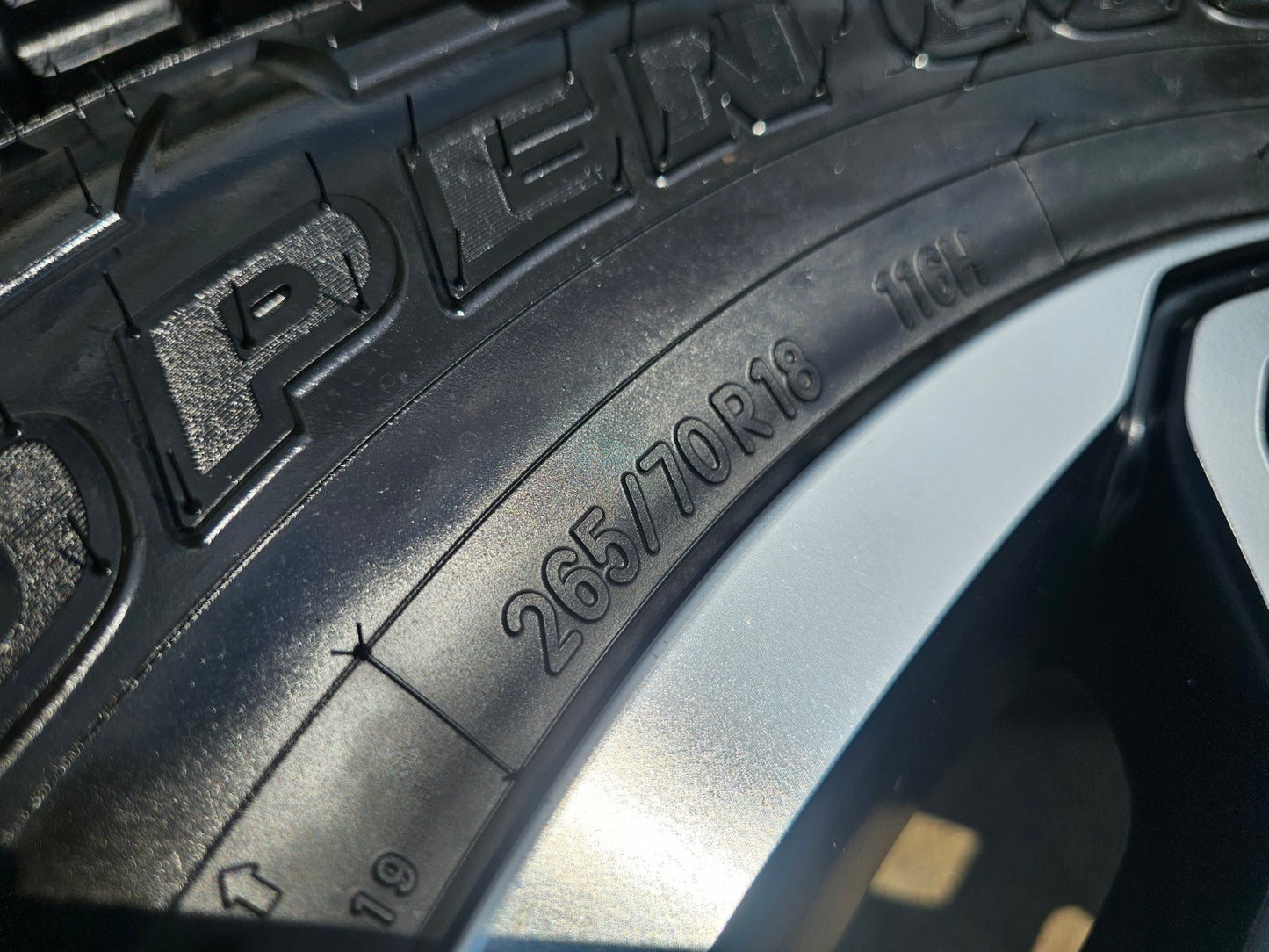 18" Dodge Ram 1500 TRX Black OEM 66002 wheels rims tires TOYO