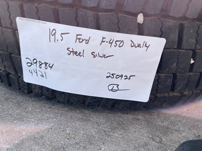 19.5" Ford F-450 Dually F-550 rims wheels RAM 4500 OEM 10x225 2024 2025 2026