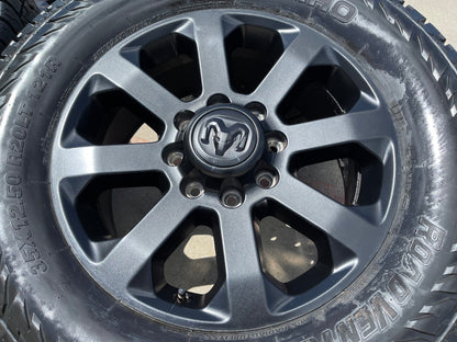 20" Dodge Ram 2500 3500 LARAMIE OEM SET wheels rims RIM# 2700 35" FITS 1999-2027