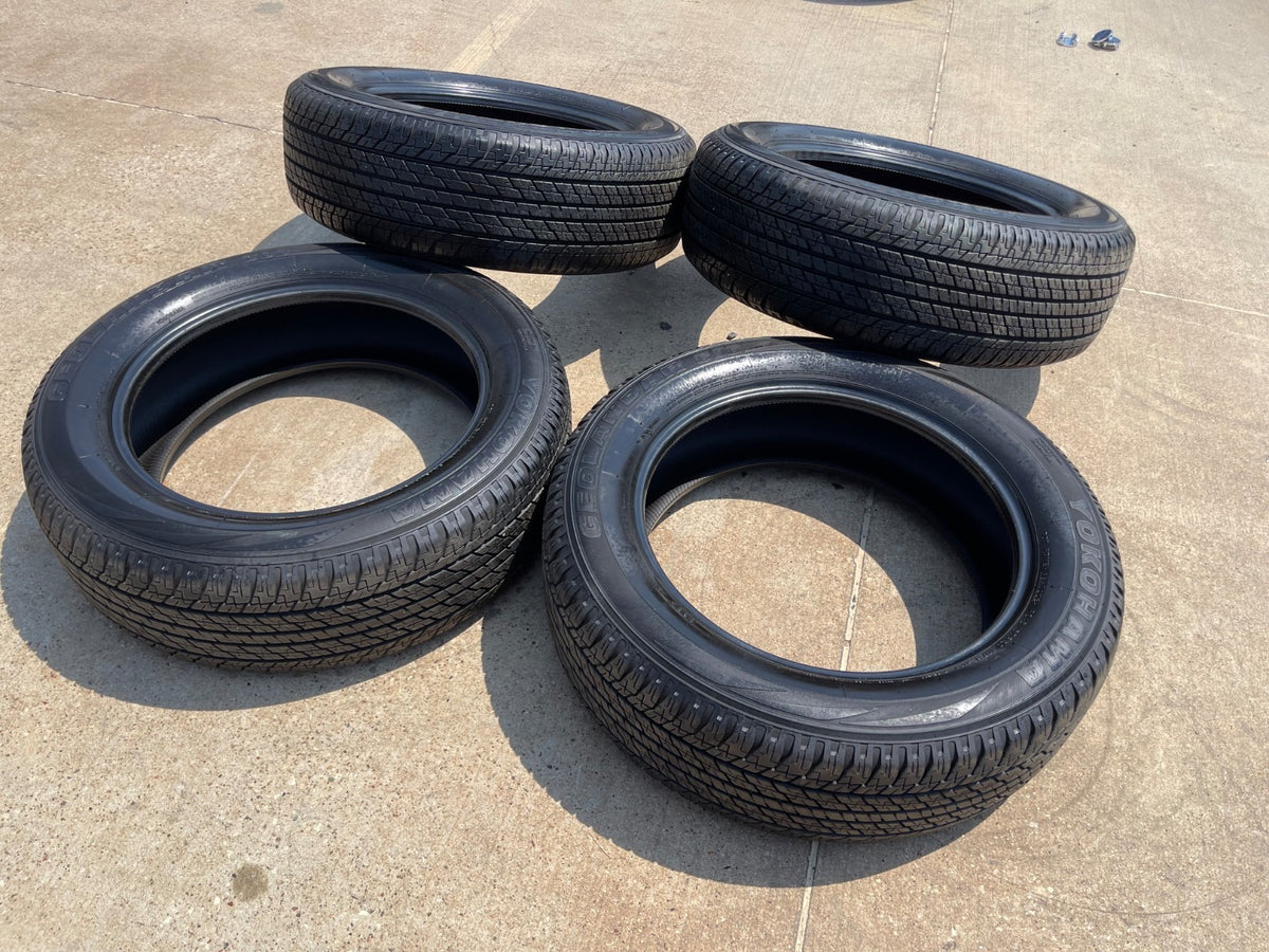 (4) 245/60/20 Yokohama Geolander G96 tires 245/60R20 Toyota 4Runner