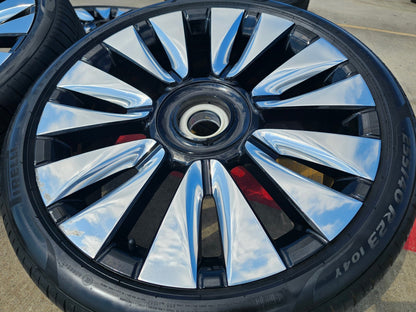 23" Rolls Royce Spectre OEM wheels rims 5x120 Wraith Ghost Dawn Cullinan