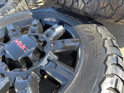 20" GMC Sierra AT4X 2500 3500 OEM 14137 5963 wheels rims Silverado BFG KO3 A/T