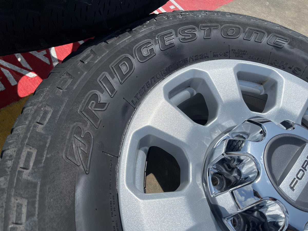 18" Ford F-250 F-350 Lariat FX-4 wheels rims SET OEM RIM# 10481 FITS 2006-2027