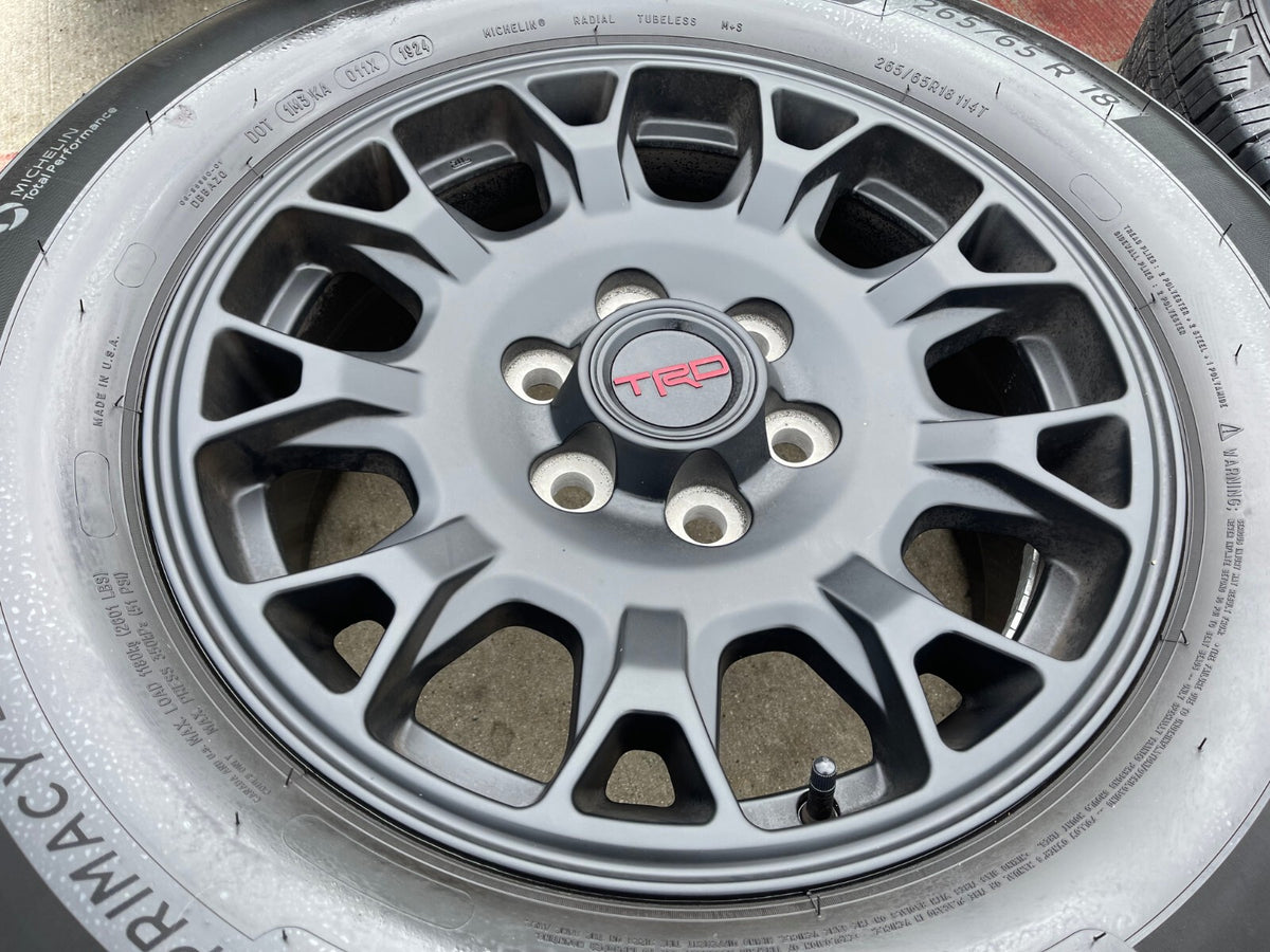 18" Toyota Tacoma 4Runner TRD Pro OEM 95973 wheels rims 2025 2026 2027 SET NEW