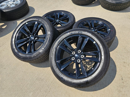 18" Ford Mustang GT OEM 10593 BLACK wheels rims tires 2024 2025 2026 2027 NEW