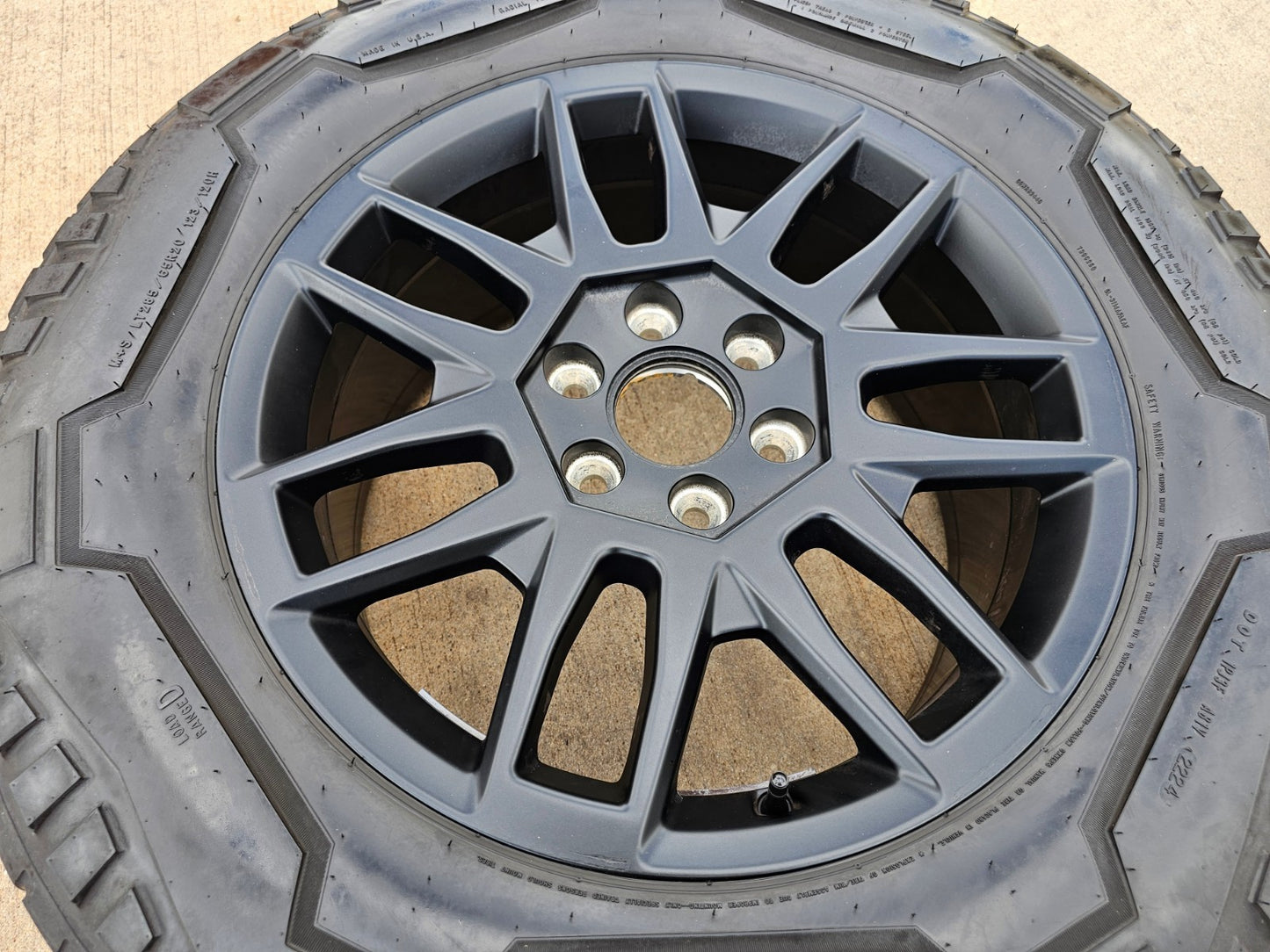 (1) 20" Tesla Cyber Truck OEM 94166 wheel rim 2024 2025 2026 2027 Cybertruck