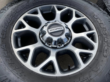 20" Ford F-250 F-350 OEM Lariat wheels rims 10292 tires NITTO 35"