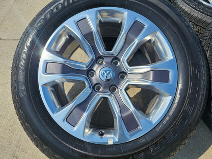 20" Dodge Ram 1500 OEM Laramie Long Horn 2678 2682 wheels rims 2024 2025 NEW
