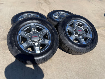 20" GMC Sierra AT4X 2500 3500 OEM wheels rims 94038 5188 Chevy Silverado SET NEW