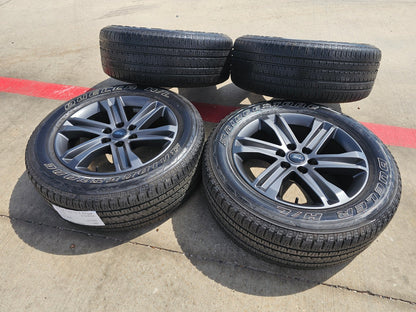 20" Ford F-150 FX-4 PLATINUM OEM rims wheels 10344 Expedition BRIDGESTONE SET