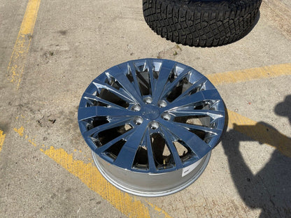 22" Escalade Chevy Tahoe Silverado OEM 5945 chrome wheel rim 2022 2023 2024