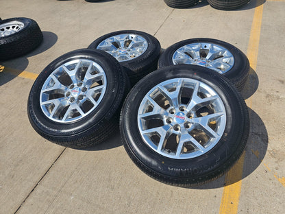 20" GMC Yukon Chevy Tahoe OEM Y spoke wheels rims 5698 tires