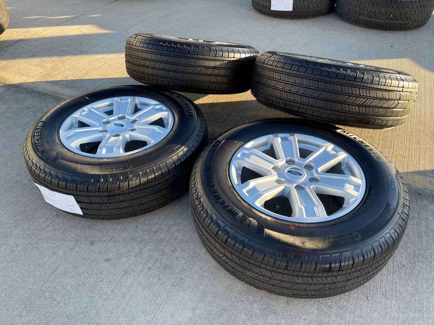 17" Ford Ranger Bronco wheels rims OEM 10587 tires 2024 2025 2026 MICHELIN NEW