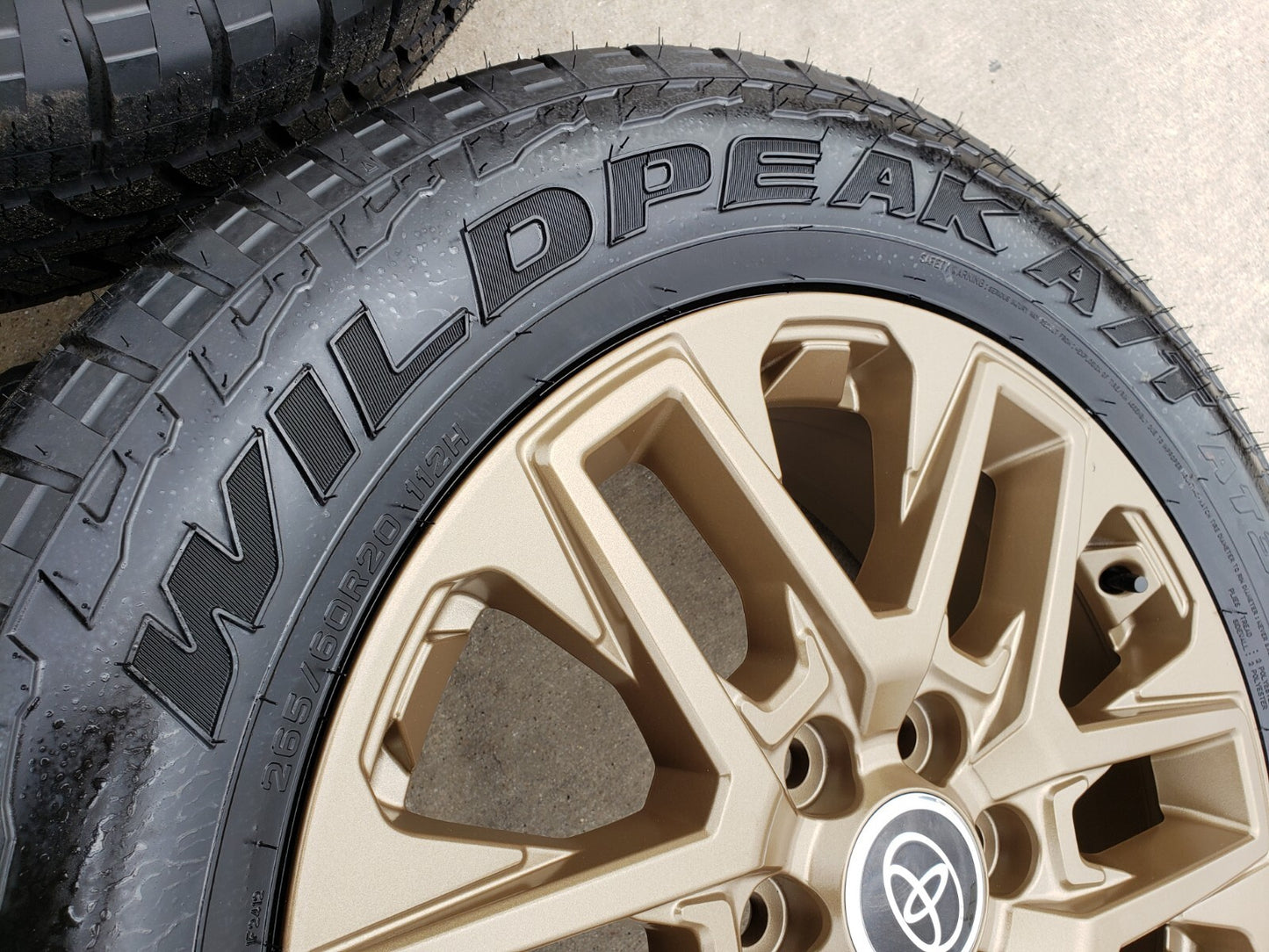 20" Toyota Tundra TRD OEM wheels rims BRONZE TSS 95295 Sequoia 2024 2025 NEW
