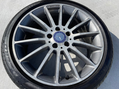 18" 18x7.5 Mercedes CLA250 C E S Class OEM A1764010200 wheel rim tire