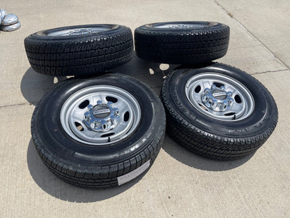 17" Ford F-250 F-350 OEM 3828 wheels rims SET 2024 2025 2026 MICHELIN A/T2