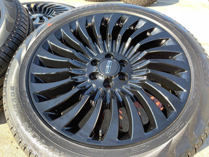 22" Lincoln Navigator OEM rims wheels 10179 Black Label tires MICHELIN NEW