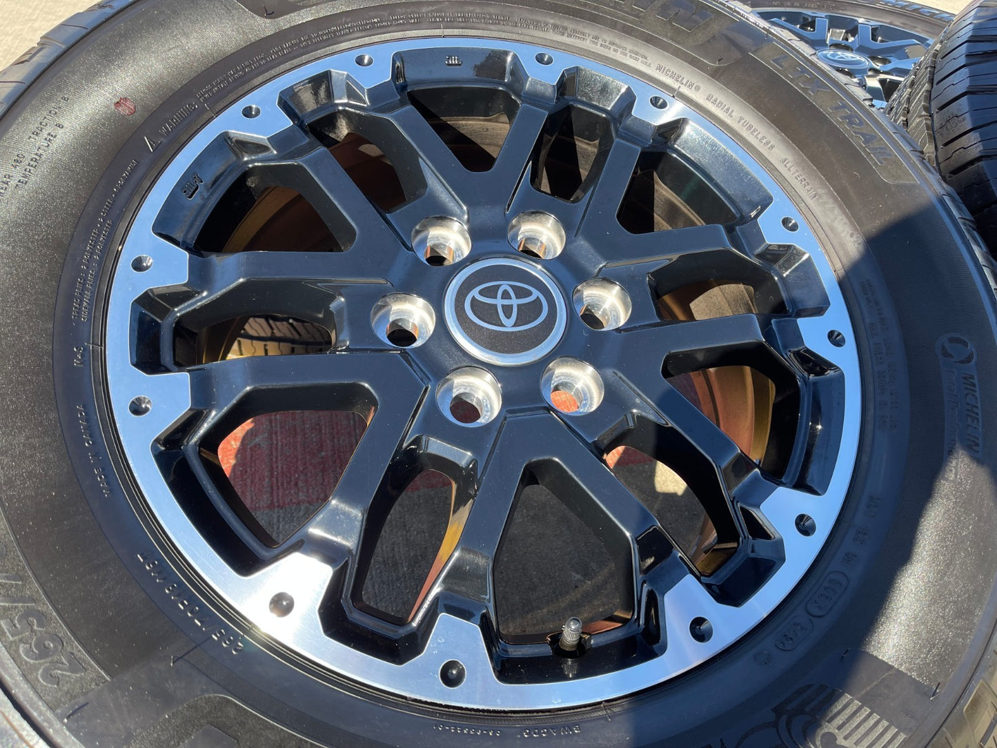 18" Toyota Tundra TRD OEM black wheels rims 75273 Sequoia 2024 2025 2026 NEW