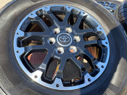 18" Toyota Tundra TRD OEM black wheels rims 75273 Sequoia 2024 2025 2026 NEW