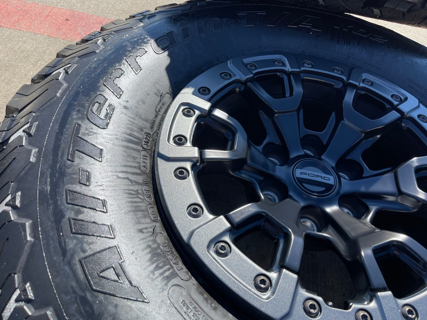 17" Ford F-150 Raptor Bronco R OEM BEADLOCK 51222 rims wheels 37" BFG