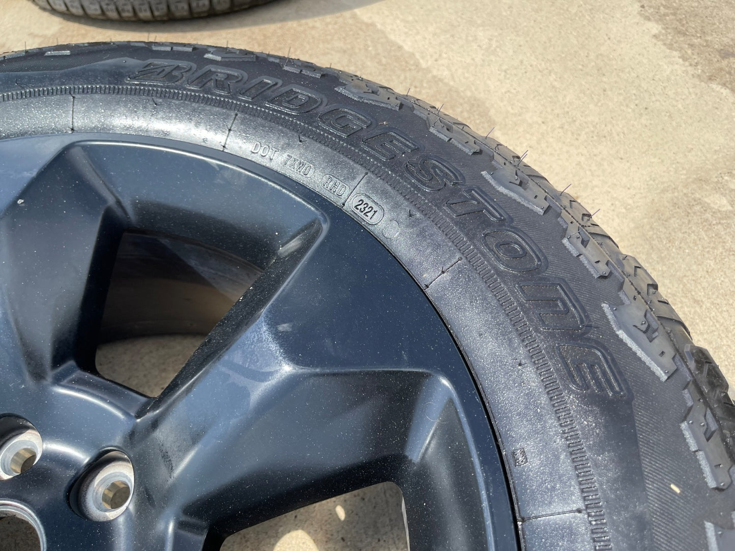 20" Ram 1500 LIMITED Laramie wheel rim black OEM 2675 2722 spare single