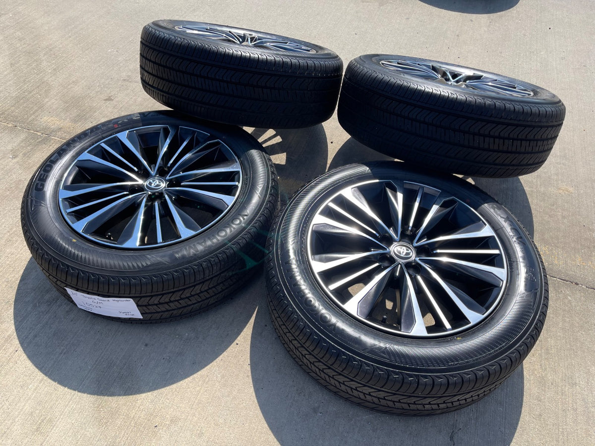 20" Toyota Grand Highlander OEM 10527 wheels rims TX350 TX500 2026 2027 SET NEW