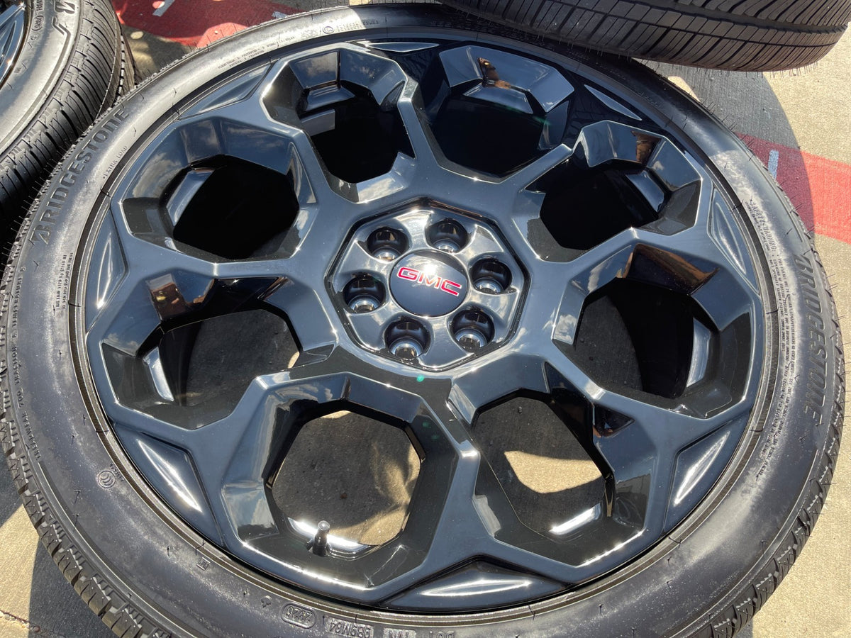 24" Chevy GMC Yukon Sierra Tahoe Cadillac Escalade V OEM wheels rims SET NEW