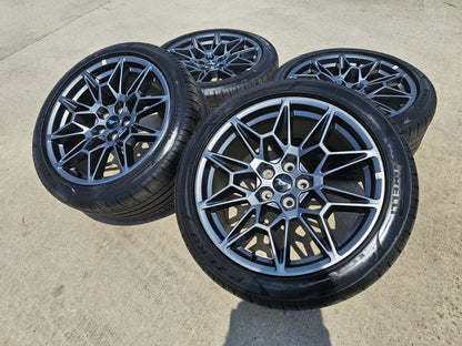 19" Ford Mustang GT Performance Track Pack OEM wheels rims 2025 2026 TPMS NEW