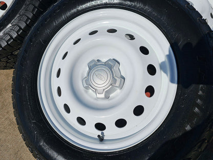 17" Ford Maverick Bronco Sport WHITE rims wheels 10415 OEM SET NEW BFG A/T