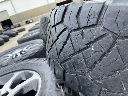 20" Dodge Ram 2500 3500 OEM wheels rims 2698 2699 tires NITTO RIDGE GRAPPLER