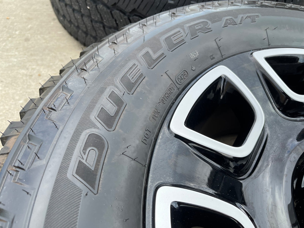 20" Ford F-250 F-350 OEM Lariat Platinum wheels rims 10486 SET BRIDGESTONE NEW
