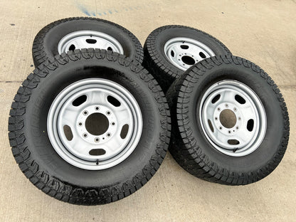 17" Ford F-250 F-350 OEM 3828 wheels rims tires A/T 33"