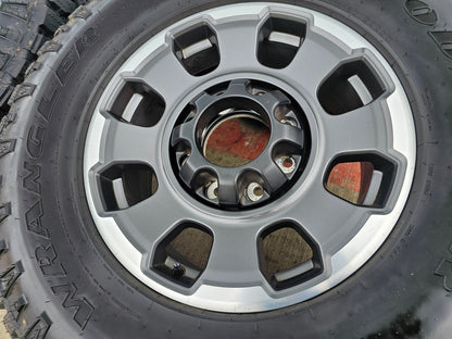 18" Ford F-250 F-350 OEM TREMOR 10482 rims wheels tires 35" GOODYEAR DURATRAC