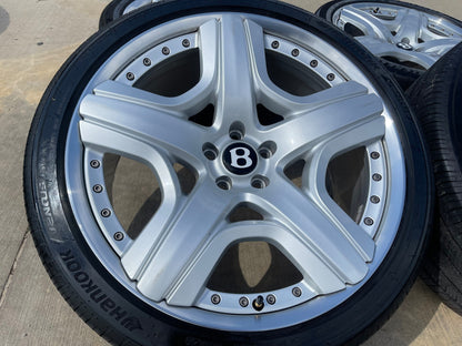 21" Bentley Continental OEM wheels rims Mulliner Flying Spur GT SET