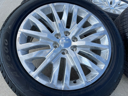 22" GMC Yukon Chevy Tahoe Escalade OEM 5921 wheels rims DISCOUNTED SET