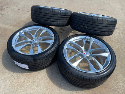 20" Chevy Camaro SS OEM wheels rims 200239 200240 tires GOODYEAR SET