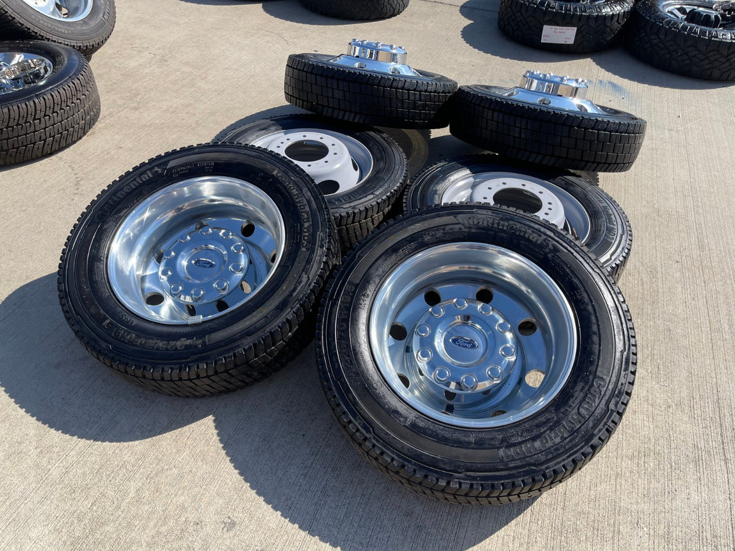 19.5" Ford F-450 Dually F-550 rims wheels RAM 4500 OEM 10x225 2023 2024 2025