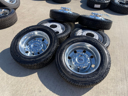 19.5" Ford F-450 Dually F-550 rims wheels RAM 4500 OEM 10x225 2023 2024 2025