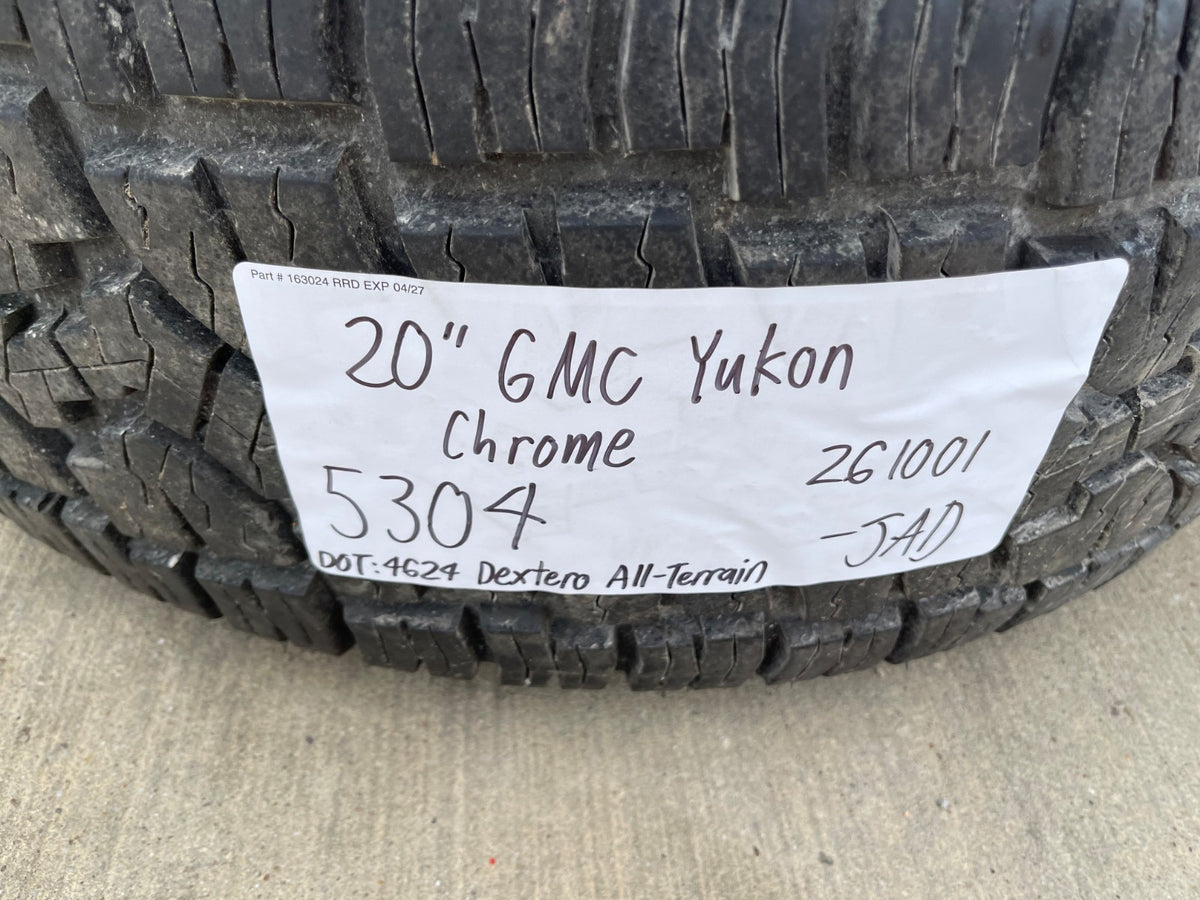 20" GMC Sierra DENALI Canyon Chevy Silverado OEM 5304 wheels rims SET